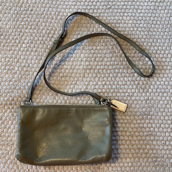 Coach “Lyla” army green cross-body bag - Picture 1 of 5